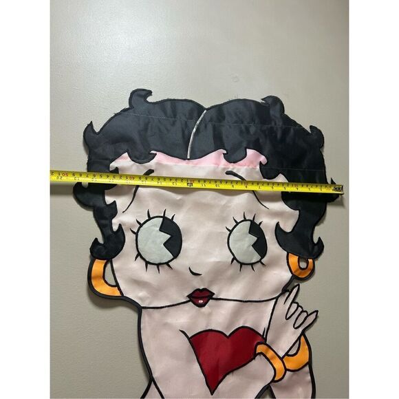 RARE vintage betty boop shaped long banner wall hanging decor display - Picture 5 of 8